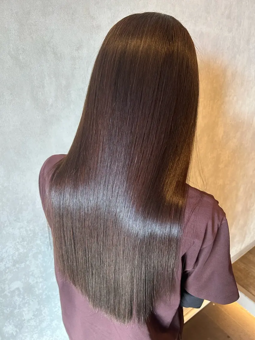 ロング カラー 髪質改善 きむら はるみのヘアスタイル