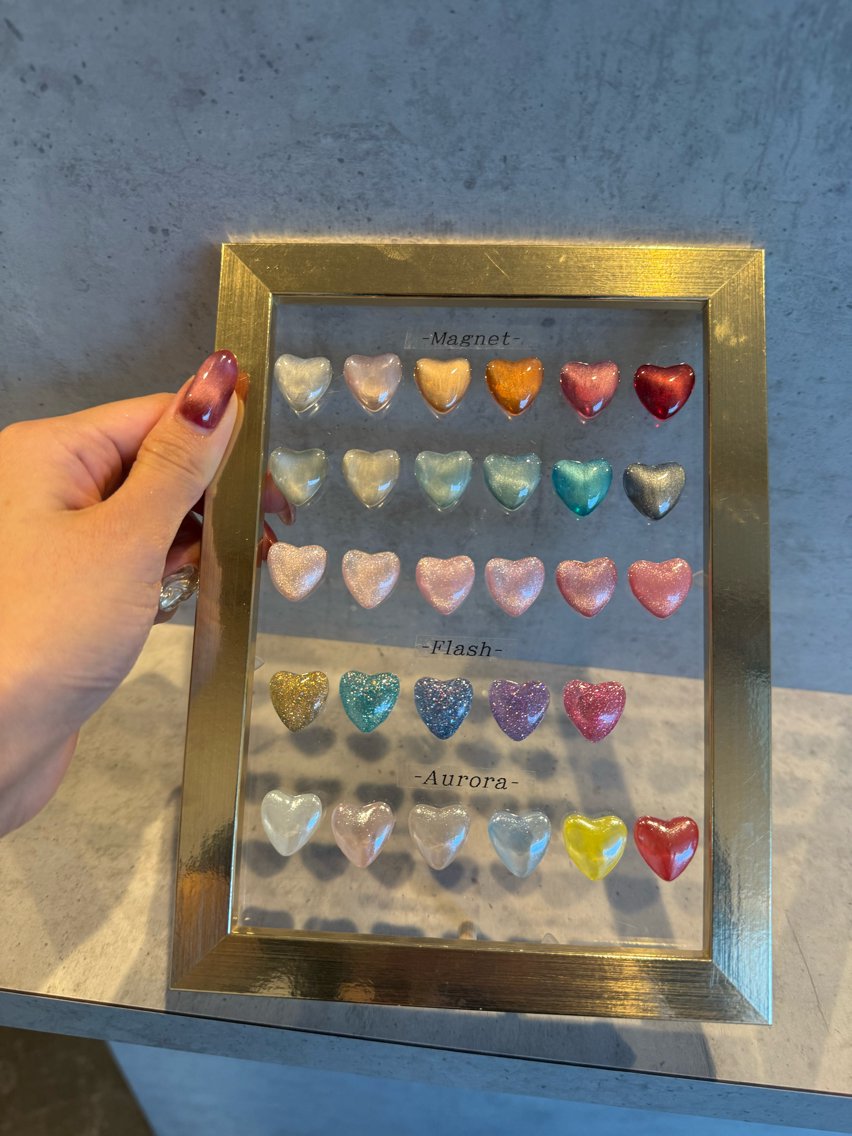 🩵✨限定価格🧡✨オフ込み水光マグネット・オーロラネイル フィルイン施術🌼説明欄をご確認の上ご予約お願い致しますの写真