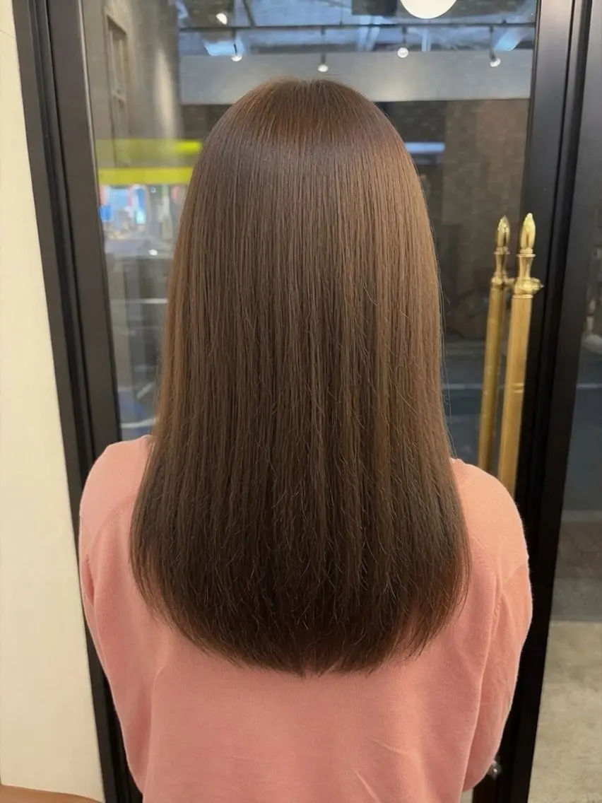カラー ブラウンカラー ナチュラルブラウン カラーモデル募集宗岡 省吾のヘアスタイル