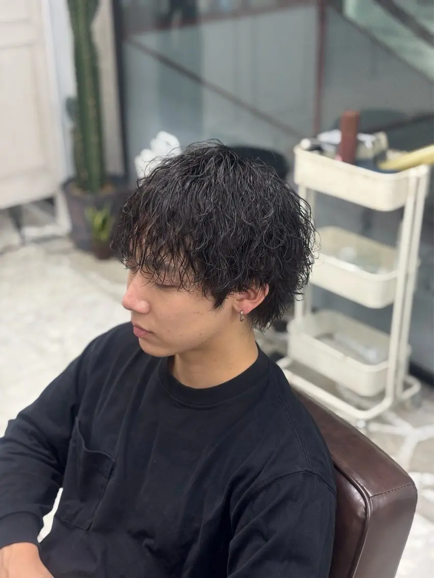 パーマ カット パーマ メンズパーマ 特化Enhanceのヘアスタイル