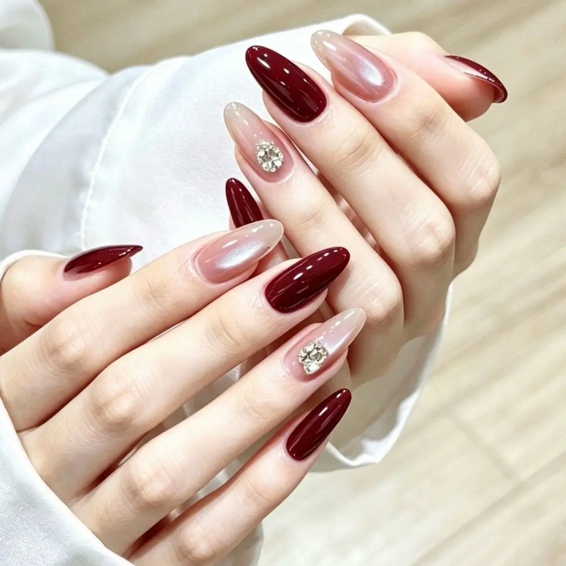 ネイル 🎀kira 長さだし💗モチ最高のネイルデザイン