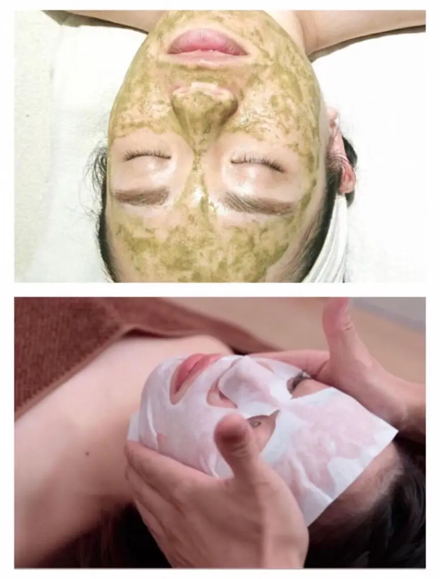 【ハーブピーリング+カーボキシー炭酸ガスパック】大人気セット✨(ニキビ/毛穴/くすみ/たるみ/ザラつき/乾燥等)の写真