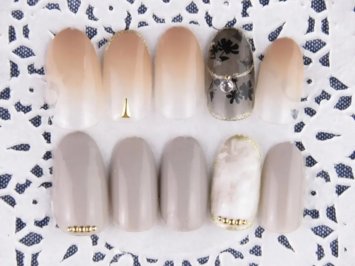 ネイル ジェルネイル NailSalon LiAnのネイルデザイン
