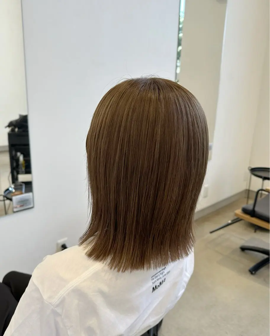ショート カラー カット ヘアカラー トリートメント 茂木 理紗のヘアスタイル
