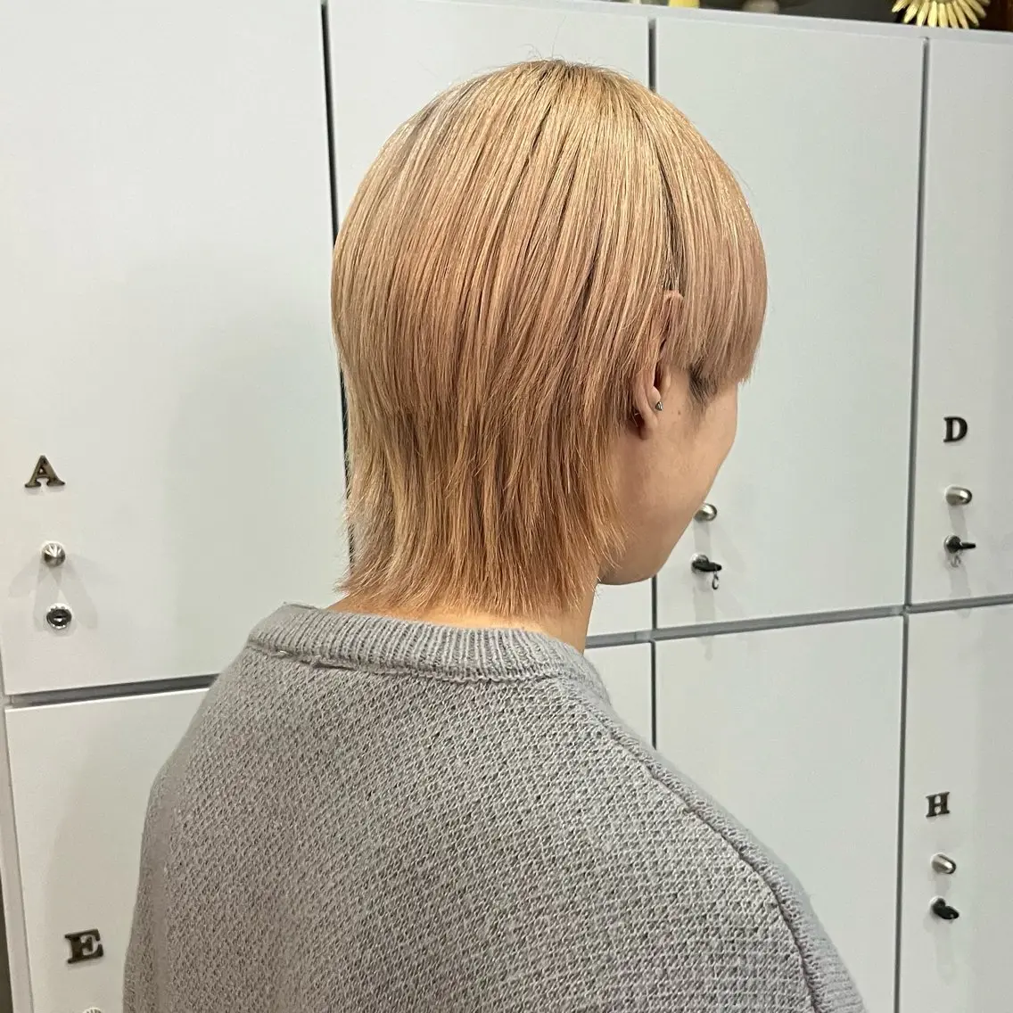 メンズ マッシュウルフ マッシュ メンズウルフカット ウルフカット sato mizukiのヘアスタイル