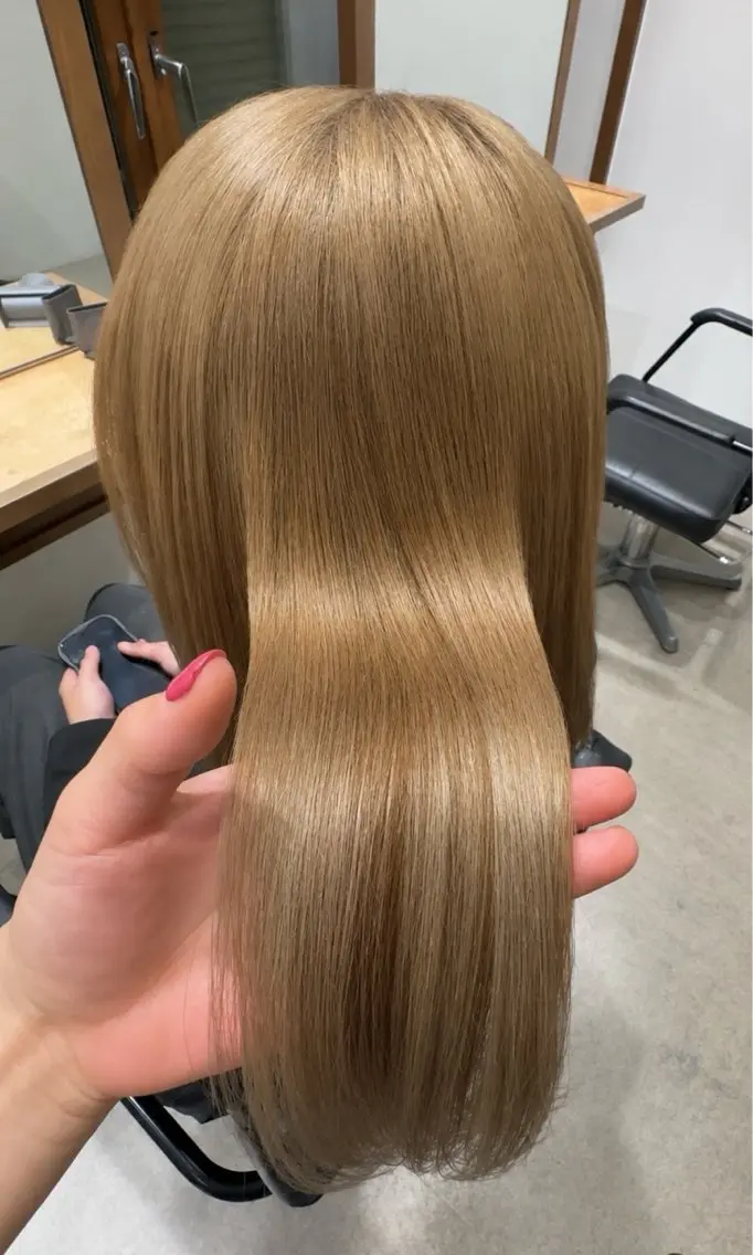 ミディアム トリートメント PearL suzukaのヘアスタイル