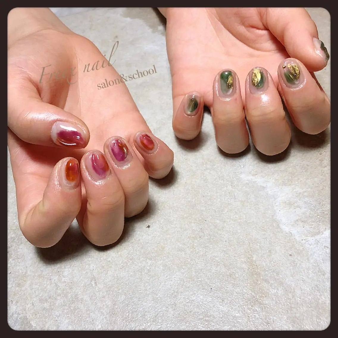 ネイル freex nail /ニュアンス/個性派のネイルデザイン