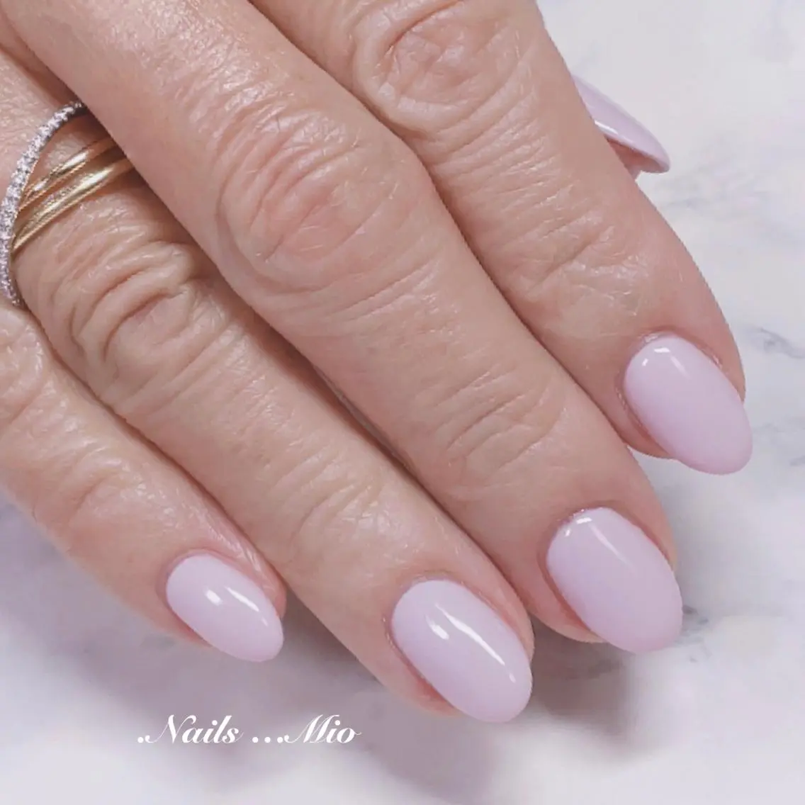 ネイル ワンカラーネイル 春ネイル .Nails Mio 赤羽西ネイルサロンのネイルデザイン