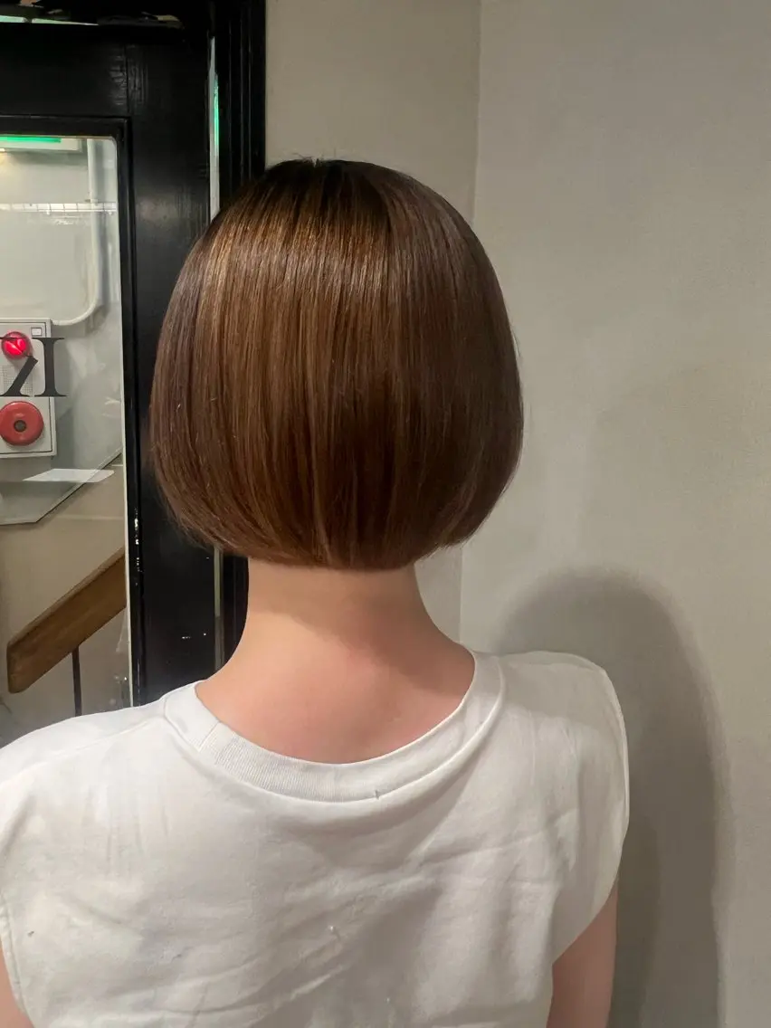 ショート ボブ 髙橋 秀果のヘアスタイル