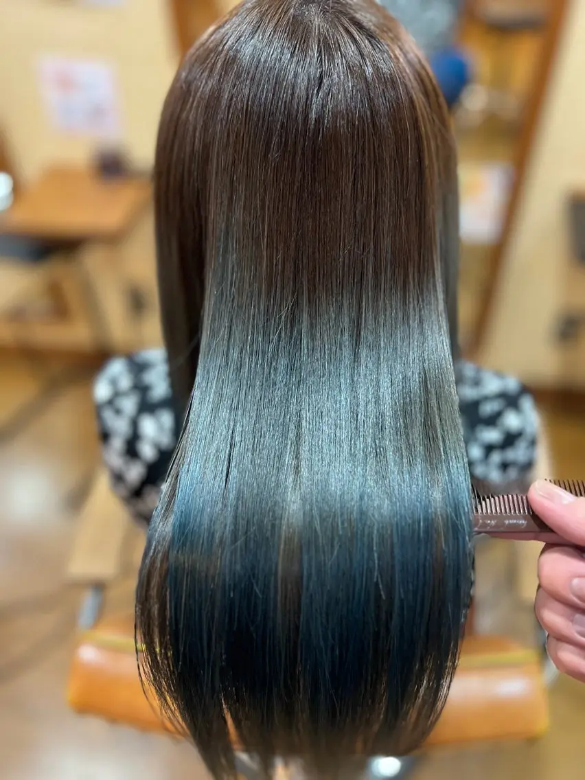 ロング 髪質改善 トリートメント トリートメント 福田 竜士のヘアスタイル