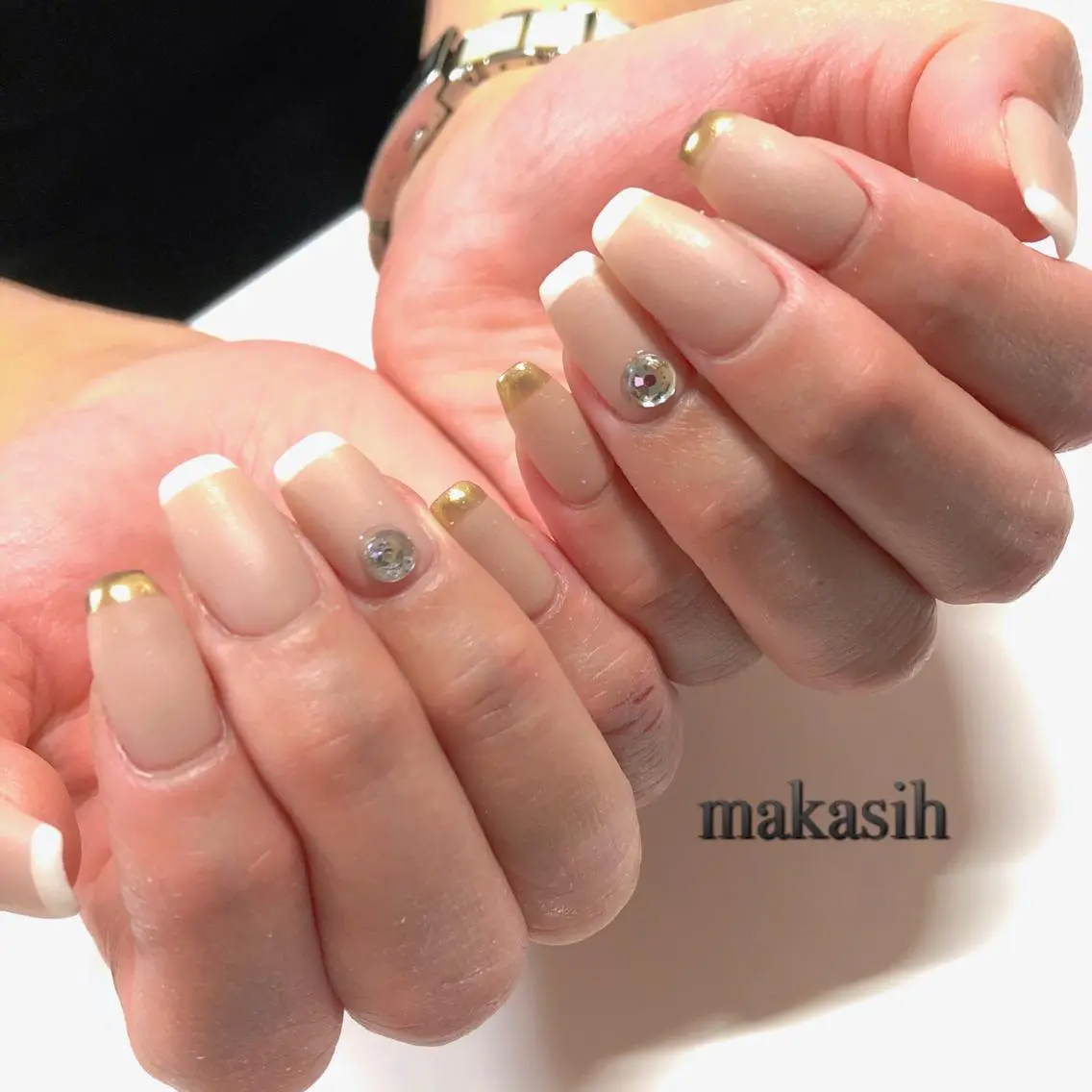 ネイル フレンチネイル マットネイル ミラーネイル 濱田 美菜子のエステ・リラクイメージ