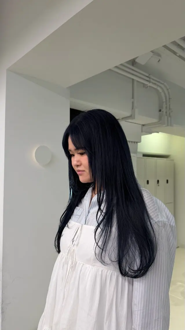 ロング カラー ヘアカラー トリートメント naturalカラー / Rukaのヘアスタイル