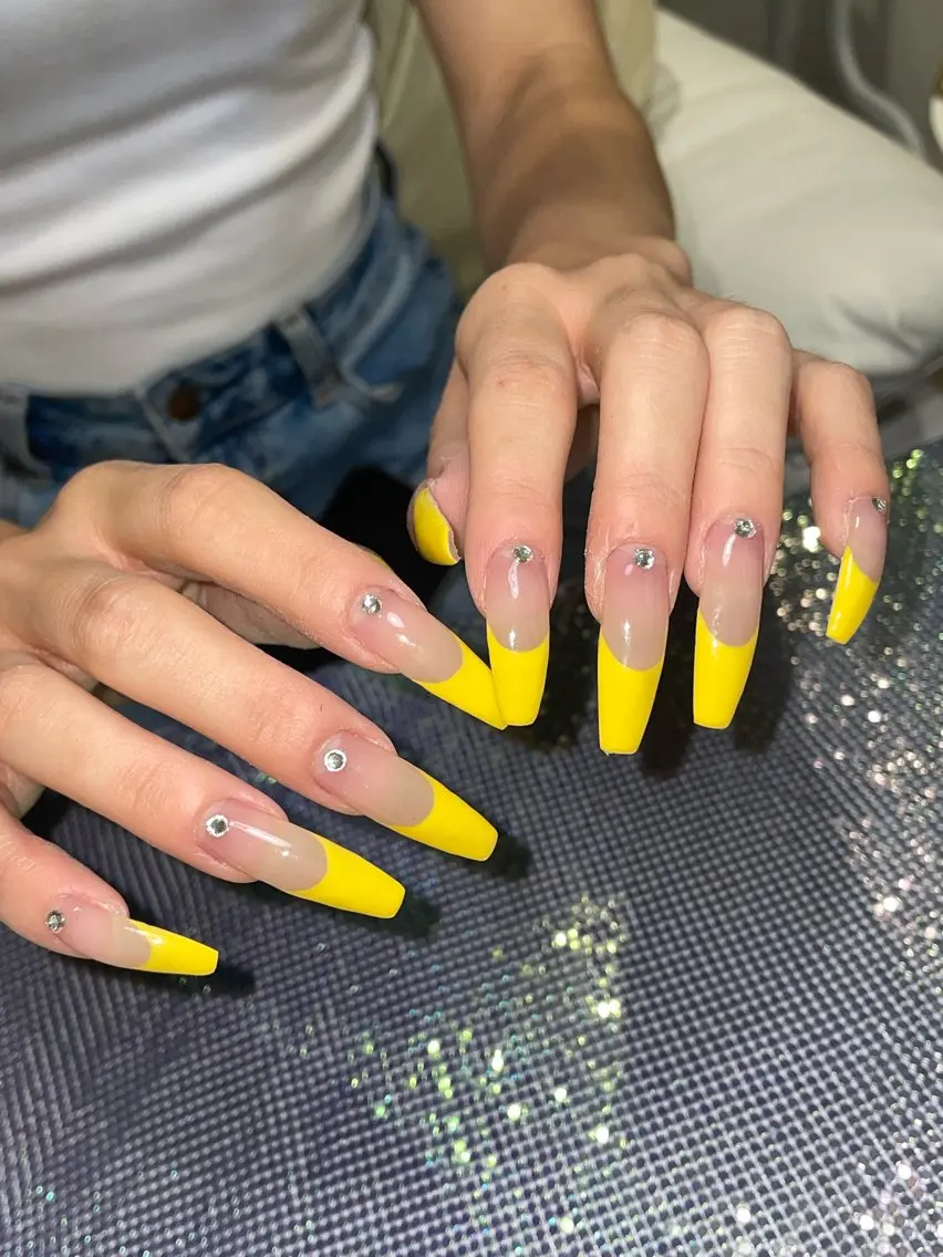 ネイル ラメ(グリッター) ハンドネイル RICO Nail パーツつけ放題🌈のネイルデザイン