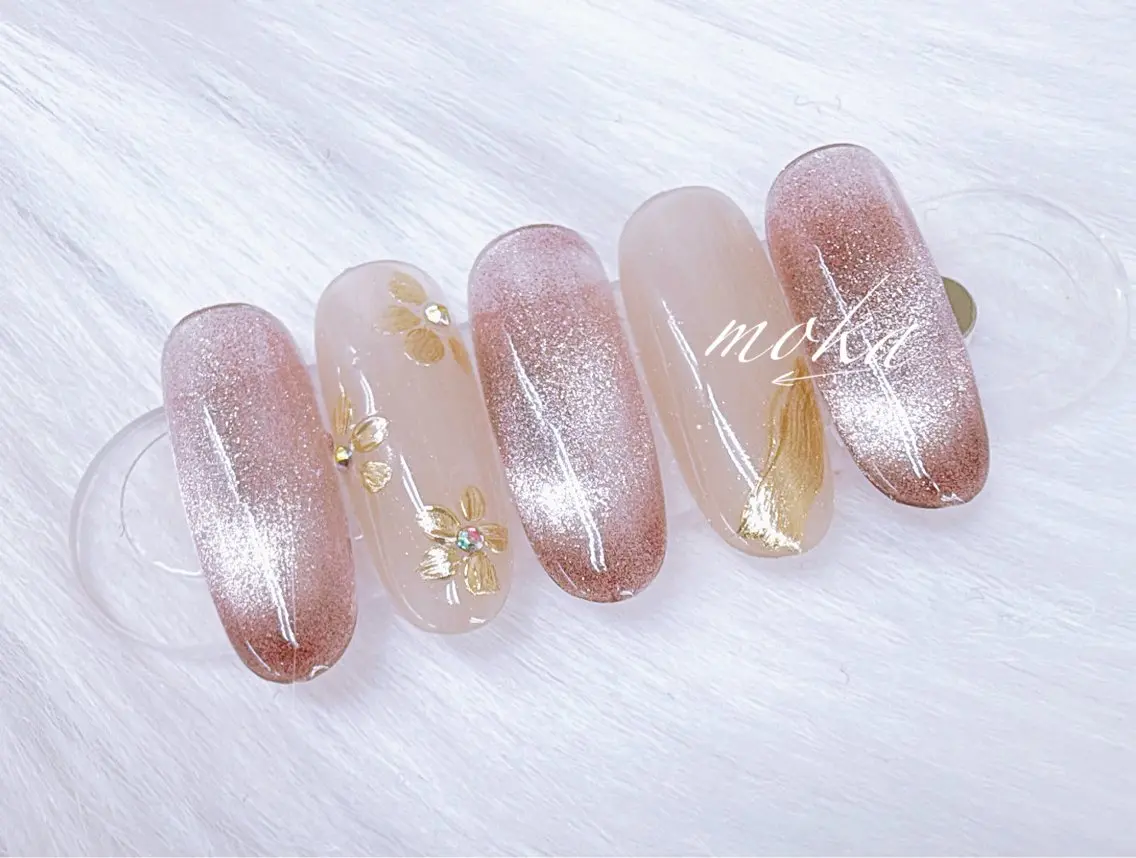 ネイル ハンドネイル ハンドケア 胡蝶蘭レディースサロ ンNailMOKAのネイルデザイン