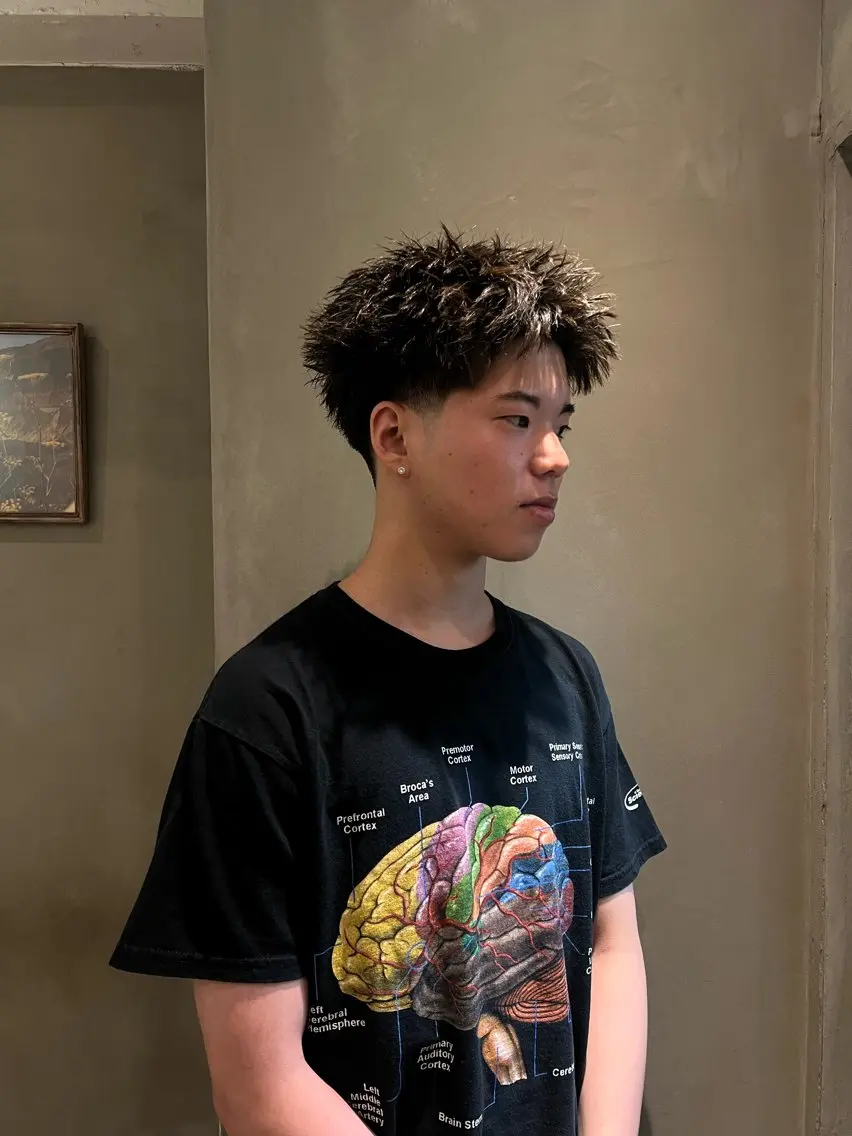ショート メンズ 吉岡 幸之進のヘアスタイル