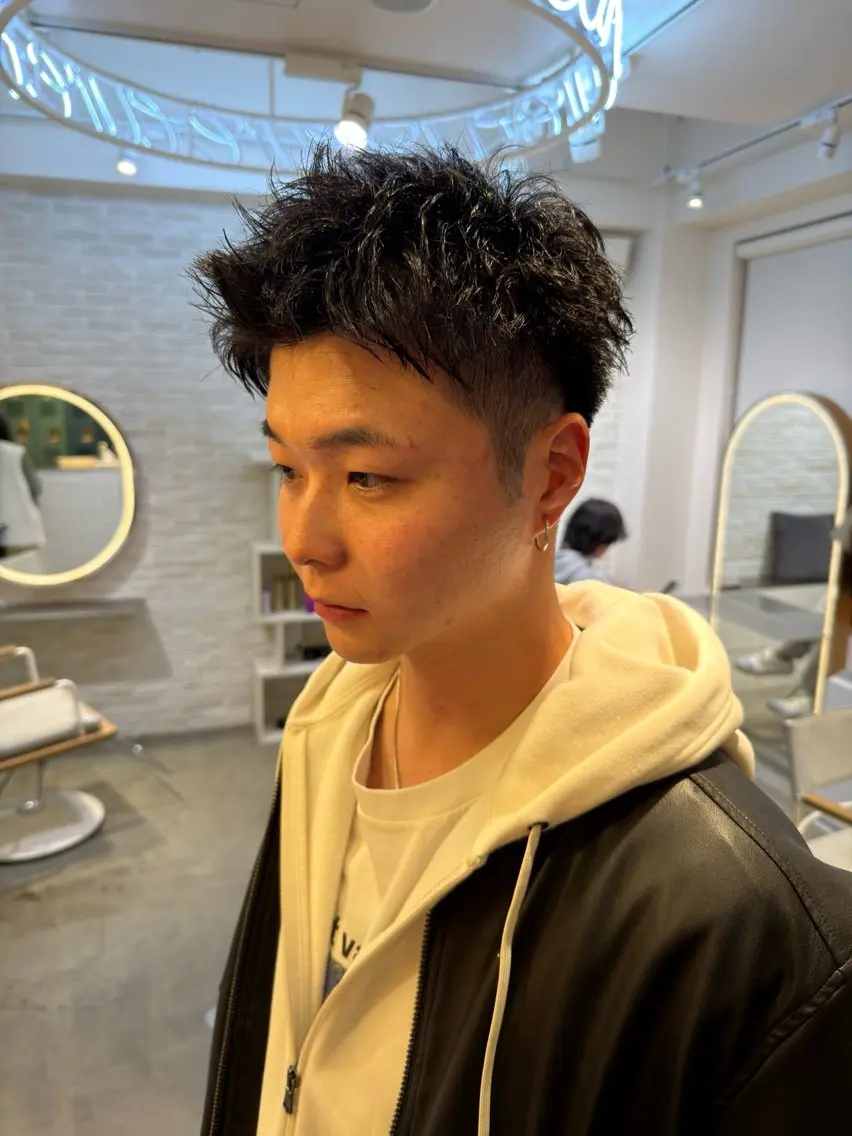 メンズ 荒木 千奈のヘアスタイル