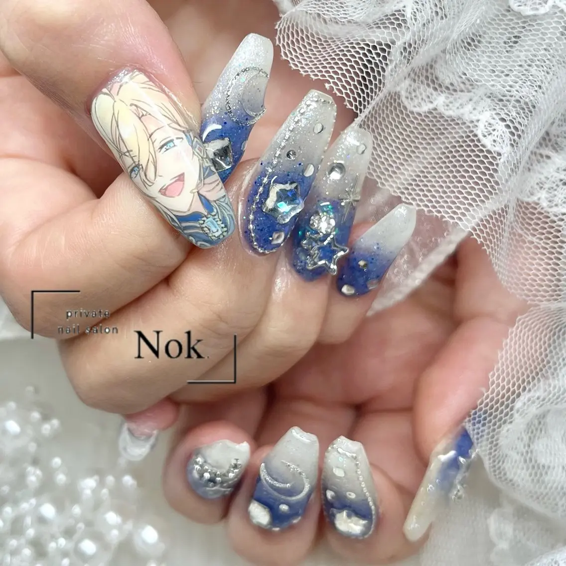 ネイル ハンドネイル 池袋痛ネイル Nok. 渡辺のネイルデザイン