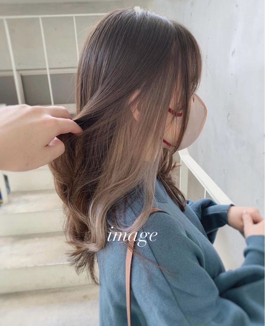 カラー ヘアカラー 橋本 璃子のヘアスタイル