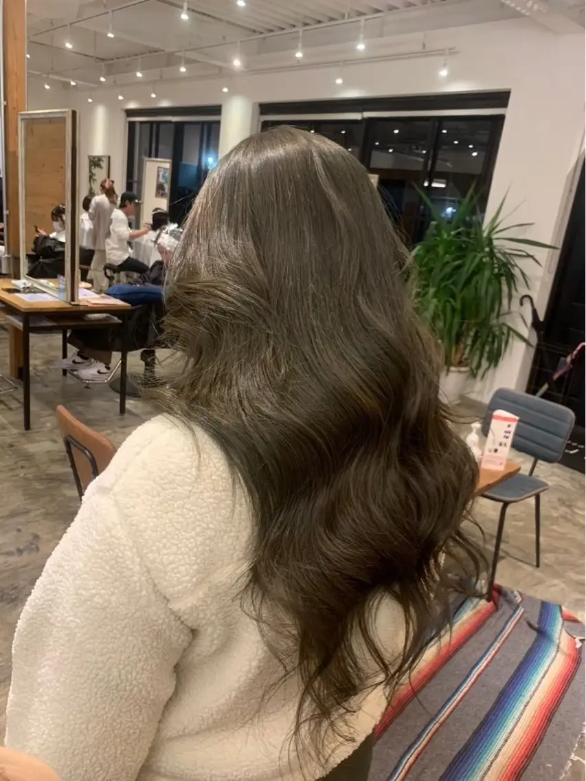 カラー ヘアカラー モデル募集中🐜🌟 大橋心來のヘアスタイル