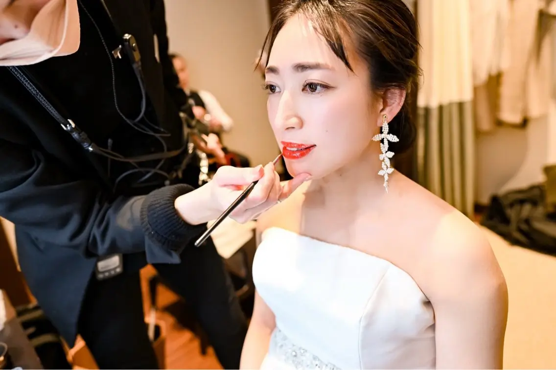 💍ブライダルメイクレッスン3回コース💍セルフメイク💄で前撮り・フォトウェディング👰♀️をされる方にオススメ💐の写真