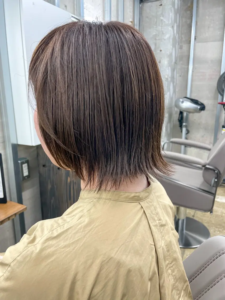 ショート カット ヘアカラー ショート/レイヤー/ ツヤ髪/なかちゃんのヘアスタイル