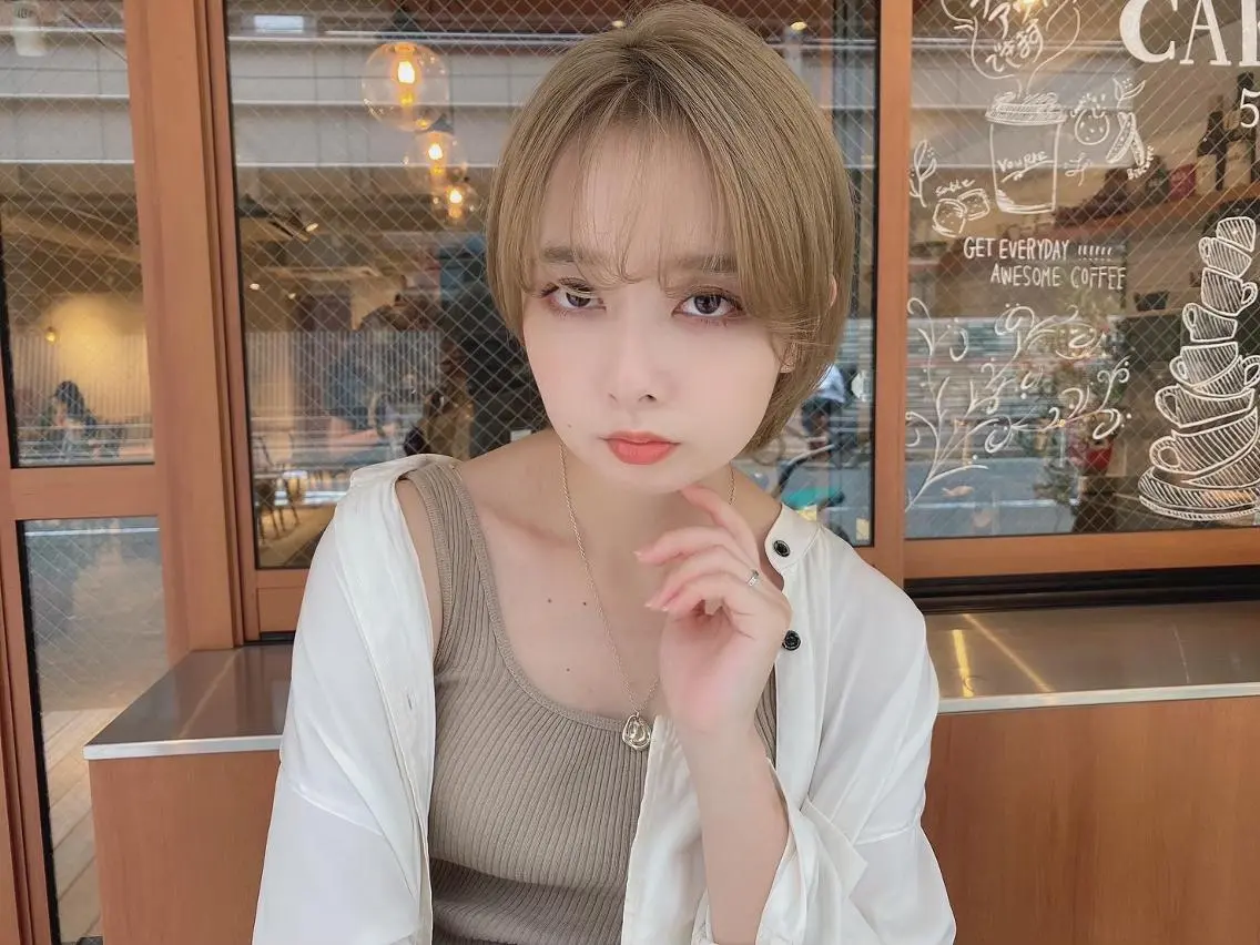 ショート 似合わせカット 小顔カット トリートメント ルービック 豊中店のヘアスタイル