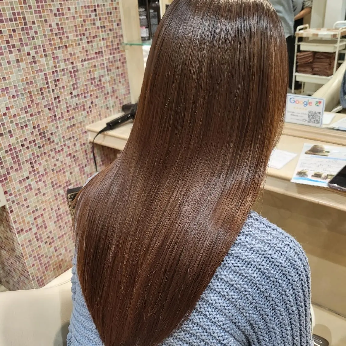 ミニモ限定✨【シルクのようにツルツルの髪に導くトリートメント】✨髪質改善トリートメント✨の写真