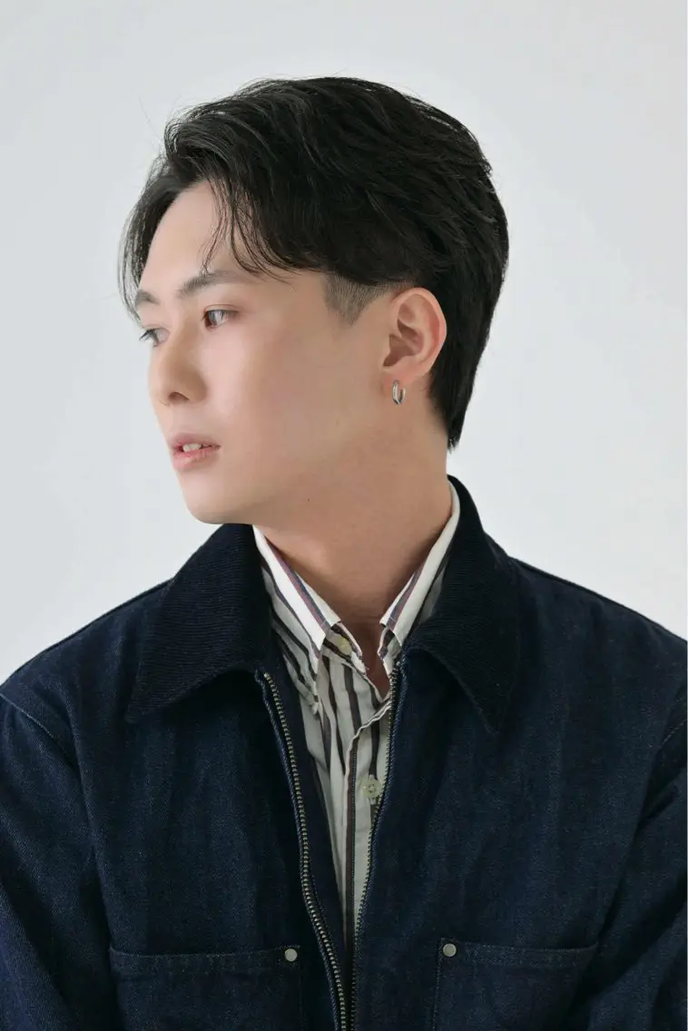 メンズカット＋ニュアンスストレート＋シャンプーの写真