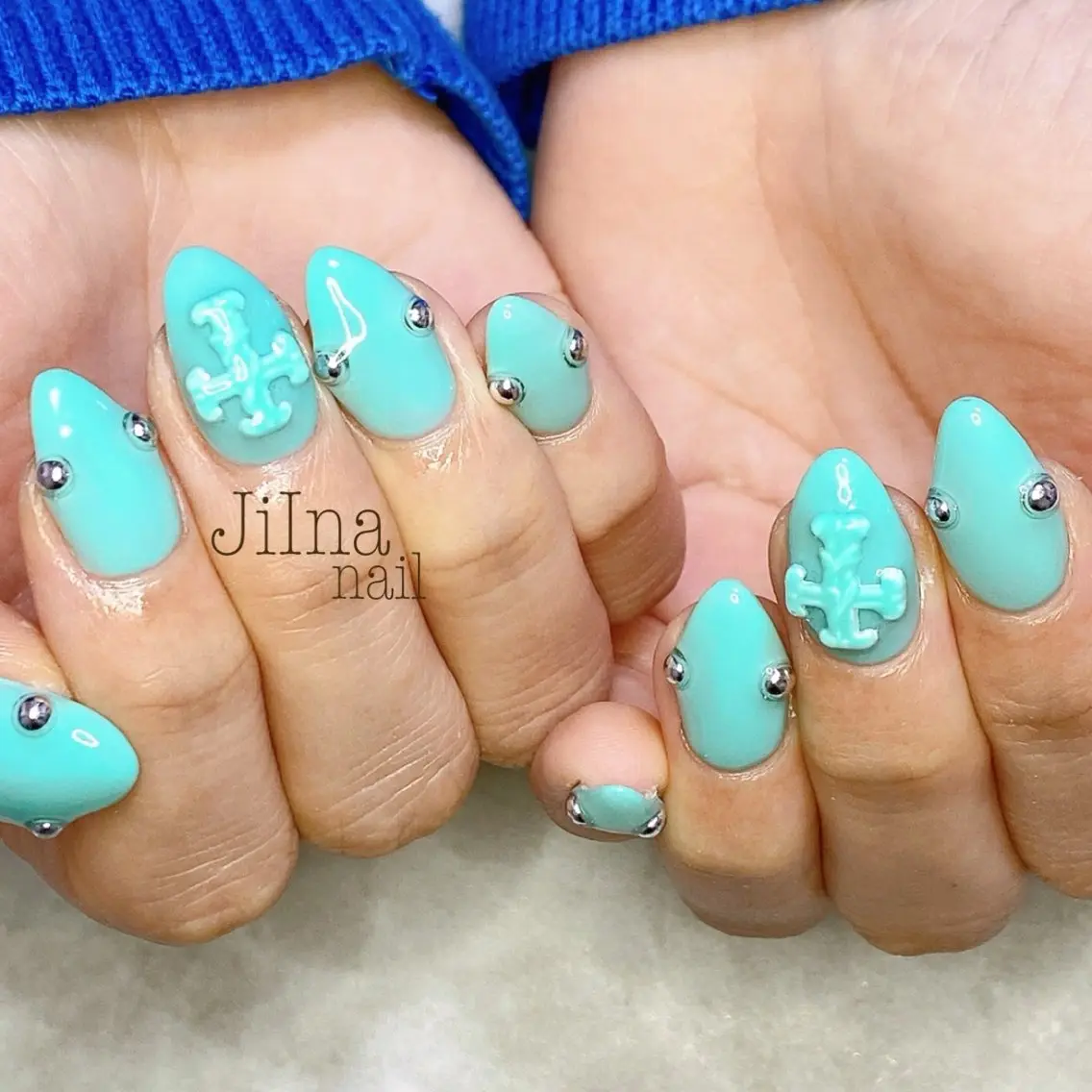 ネイル 持ち込み JiIna nailのネイルデザイン