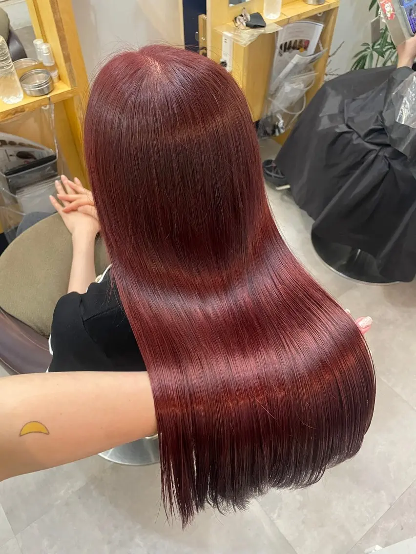 ロング カラー カット ヘアカラー トリートメント 原宿/ダブルカラー/ ブリーチ🎀れいなのヘアスタイル