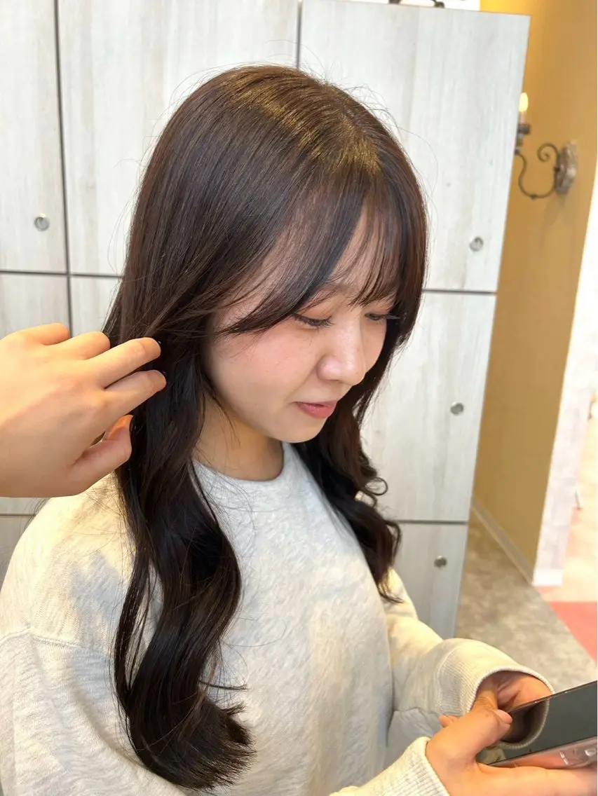 ロング カラー ヘアカラー akika ✮*。゚のヘアスタイル