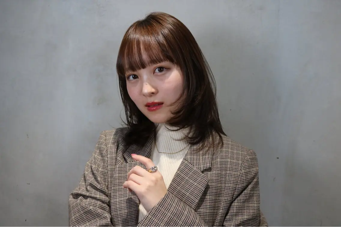 ミディアム カットモデル募集 mana🎀🤍のヘアスタイル