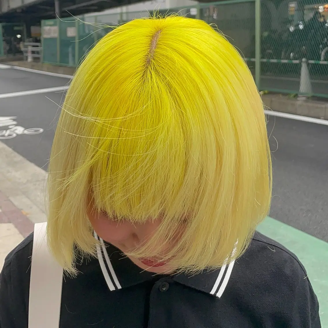 ミディアム ヘアカラー トリートメント 🌟ハイトーン/ボブ /RYOJU🌟のヘアスタイル