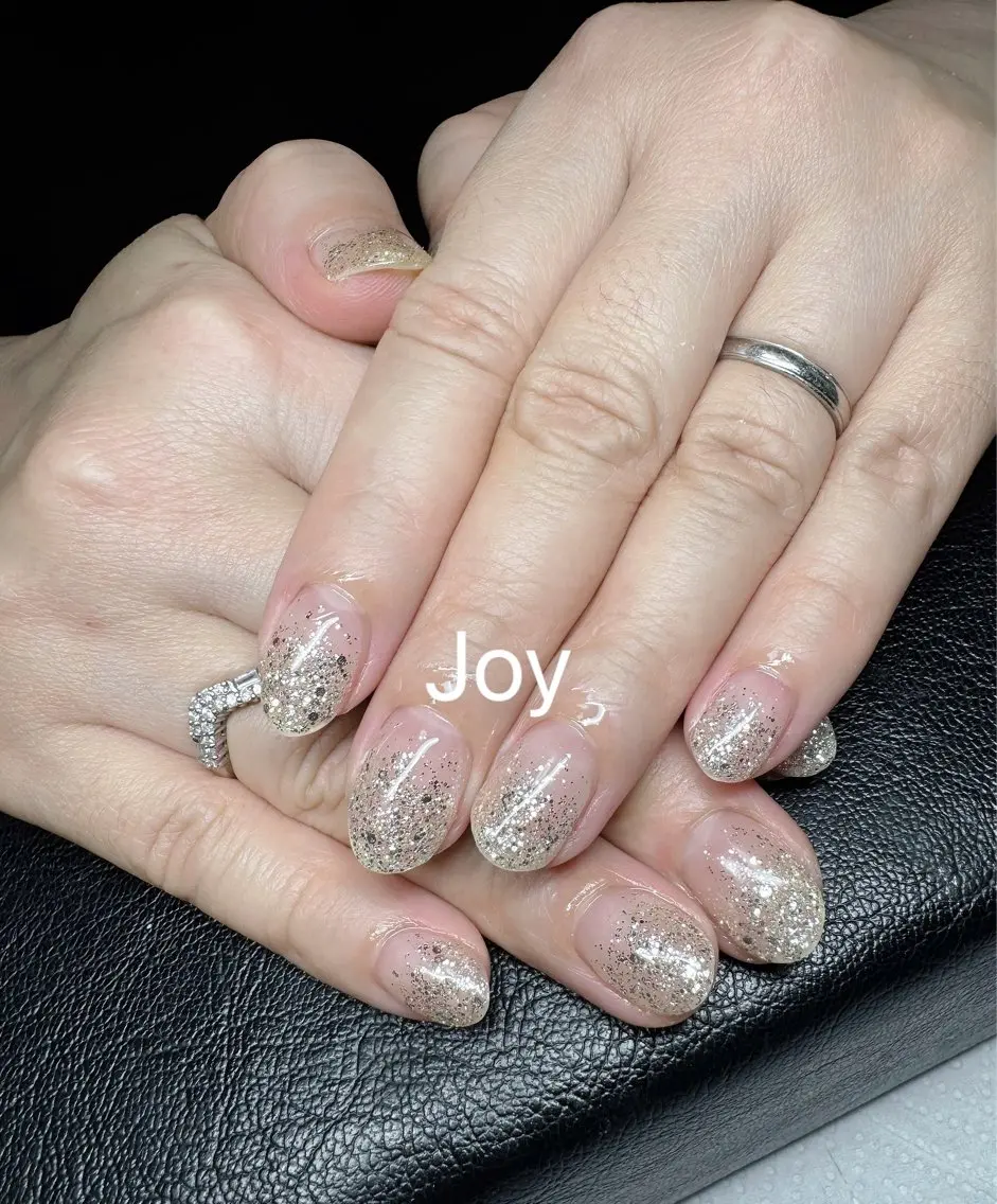 ネイル ジェルネイル グラデーション シンプルネイル Nail Salon JOYのネイルデザイン