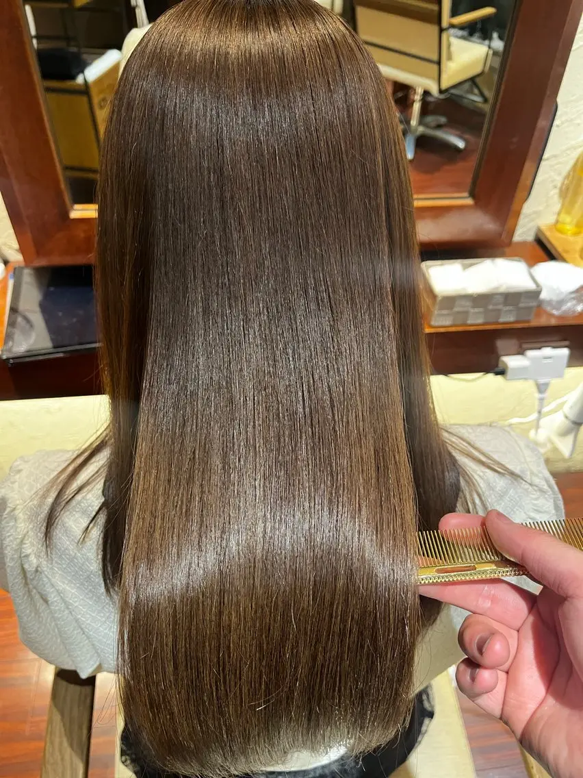 セミロング カラー ✂️髪質改善 kane✂️のヘアスタイル
