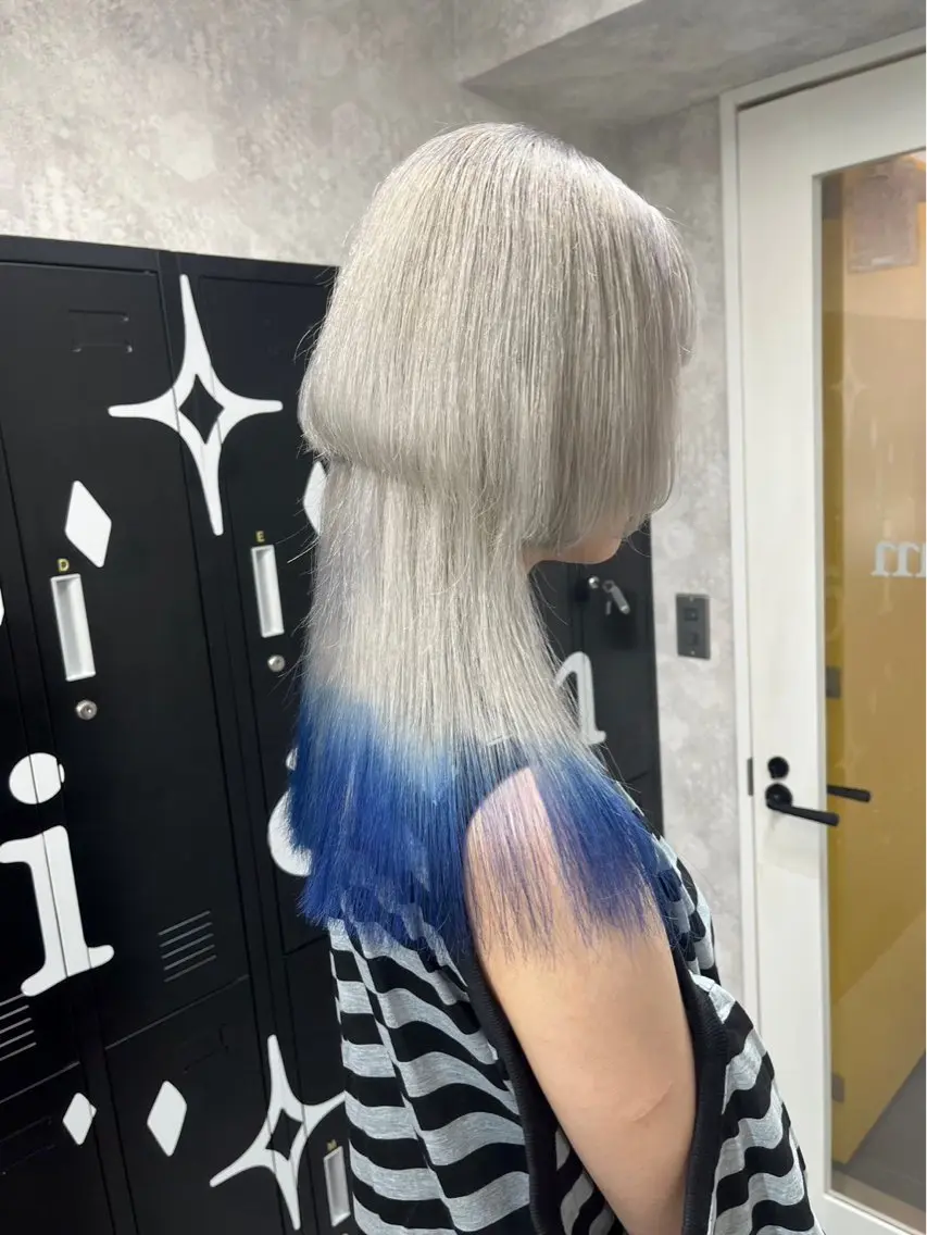 ロング カラー limit ユイカ/ ハイトーンカラー💫のヘアスタイル