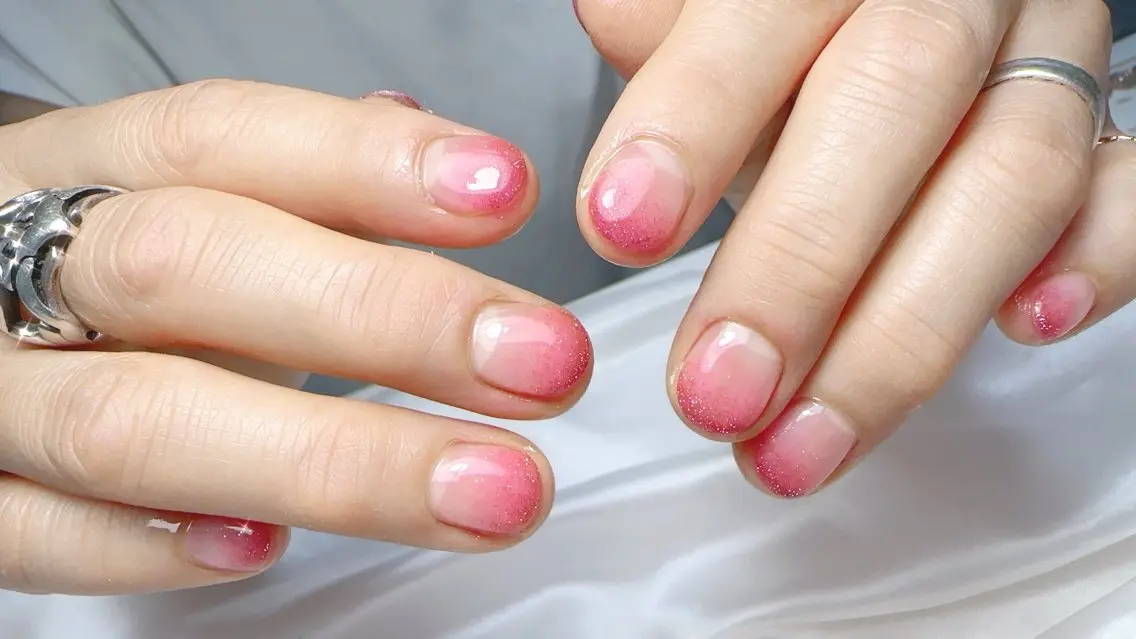 ネイル ハンドネイル Cherie PINKのネイルデザイン