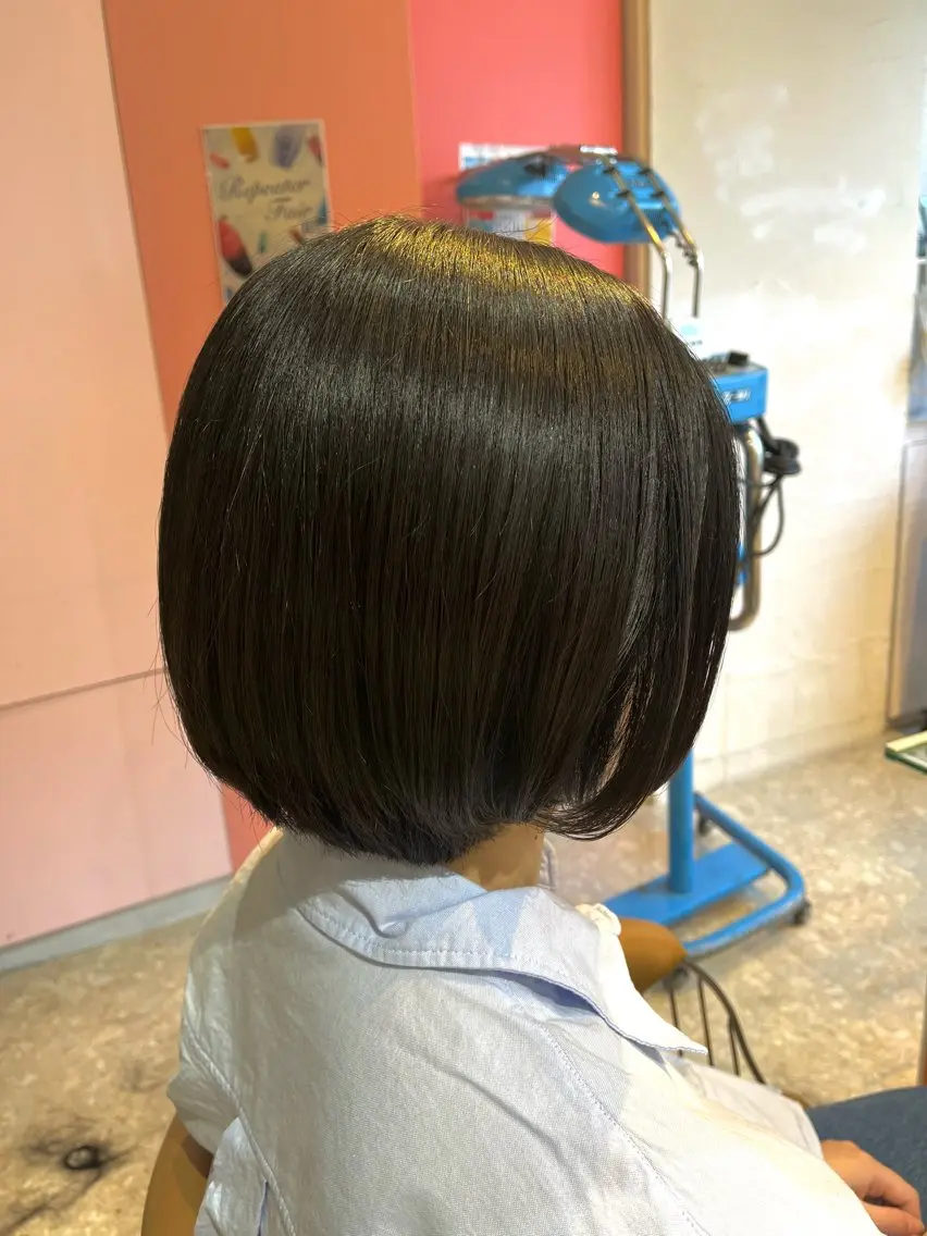 ショート カット うしだ かおるのヘアスタイル