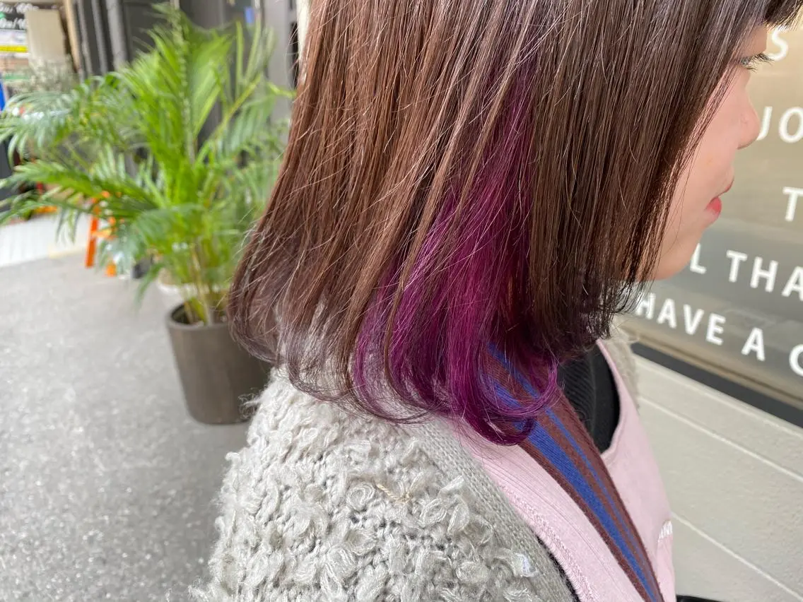 カラー カット ヘアカラー トリートメント 中富 🍪みなのヘアスタイル