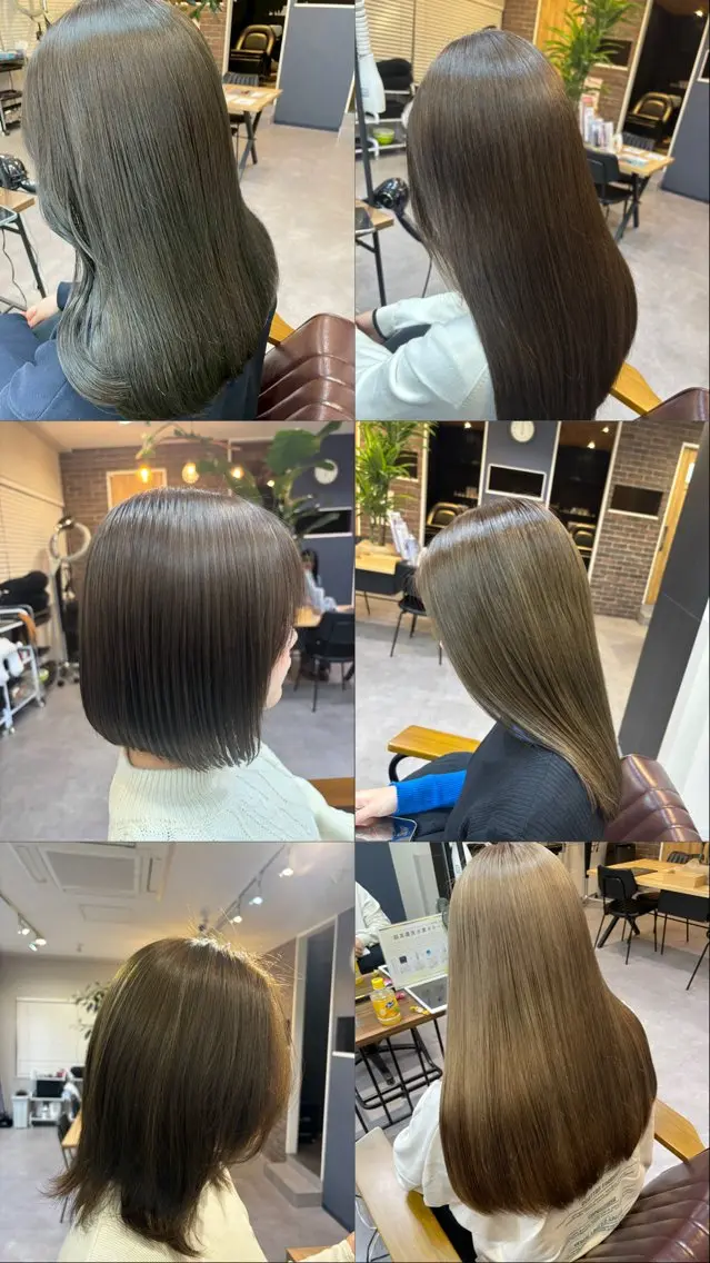 カラー ✨髪質改善カラー✨ ストレート☔脇田のヘアスタイル