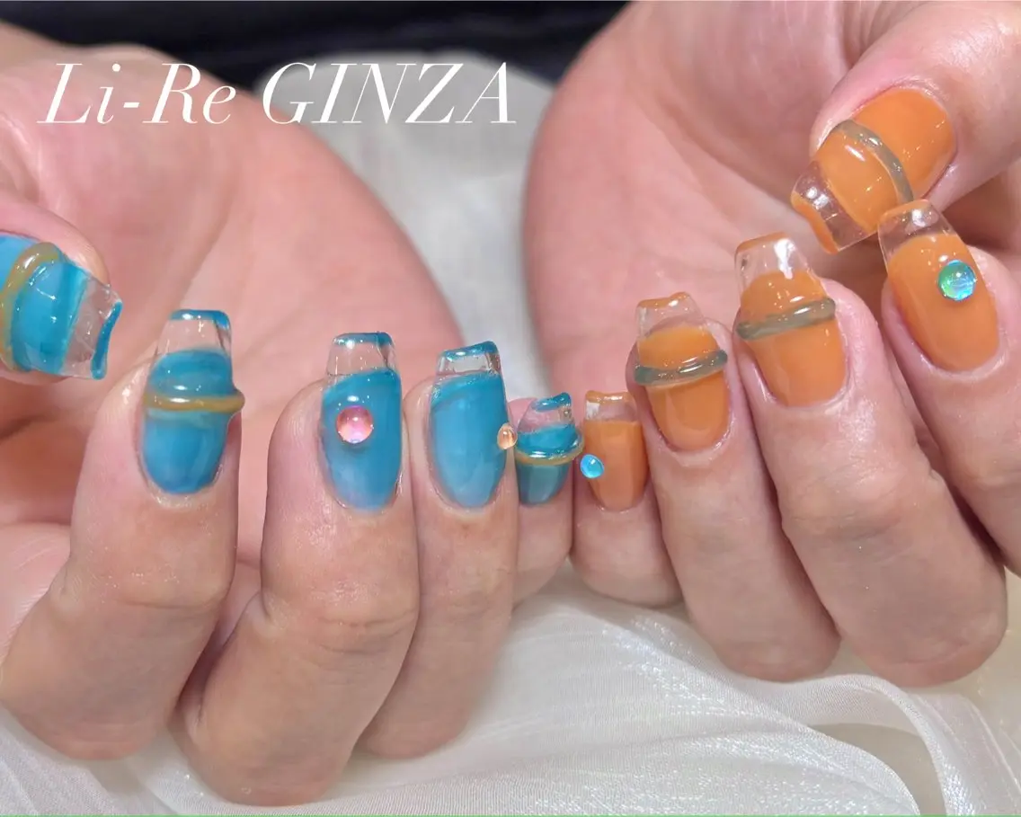 ネイル ハンドネイル Li-Re GINZAのネイルデザイン