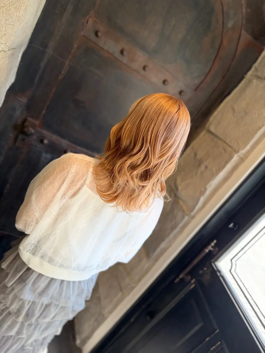 セミロング ヘアカラー 小妻 陸人のヘアスタイル