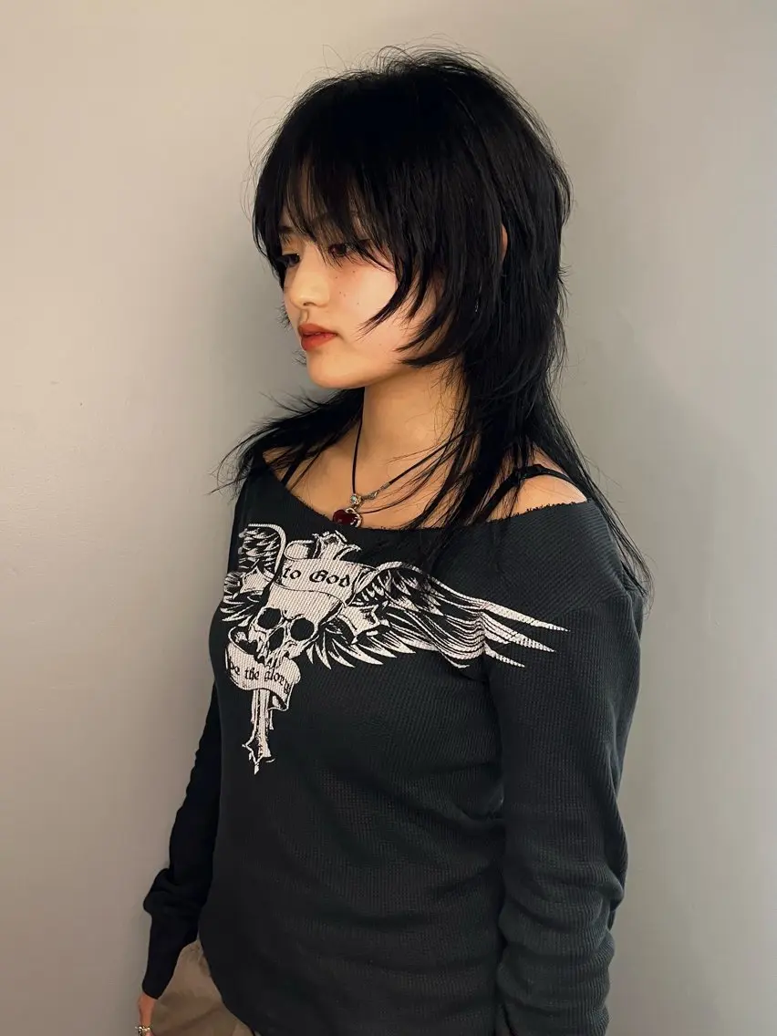 【💋1/17限定🧣】レイヤー/ウルフカット&カラーの写真
