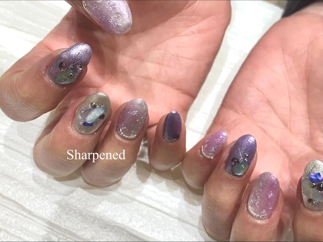 ミディアム m kaori𓃟のネイルデザイン