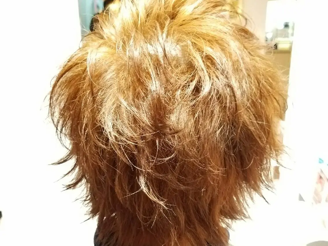 ショート カラー メンズ ヘアアレンジ メンズブリーチ ブリーチ ブリーチなしカラー 田中 光のヘアスタイル