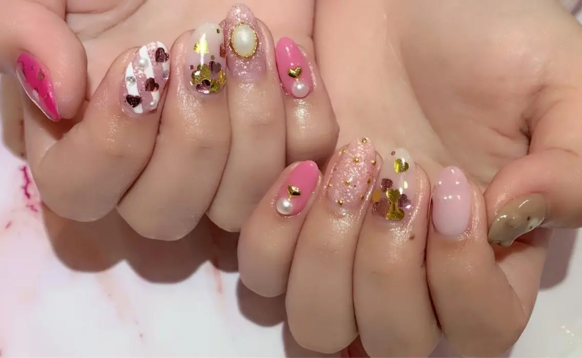 ネイル ハンドネイル Lino+ ネイル&よもぎ蒸しのネイルデザイン