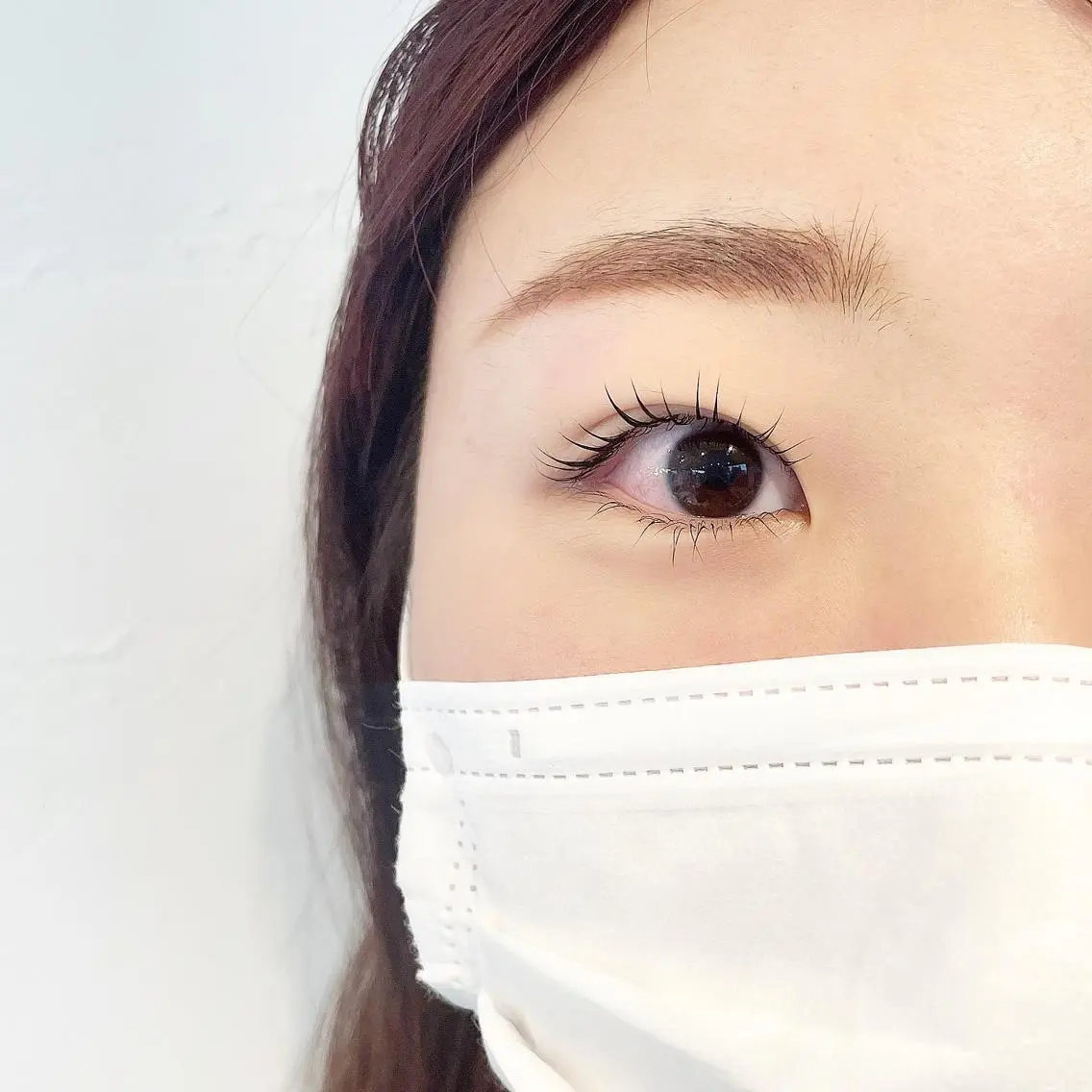 【🉐ご新規様1名限定🩷】上下まつげパーマ(上パリジェンヌに変更可)¥8500の写真