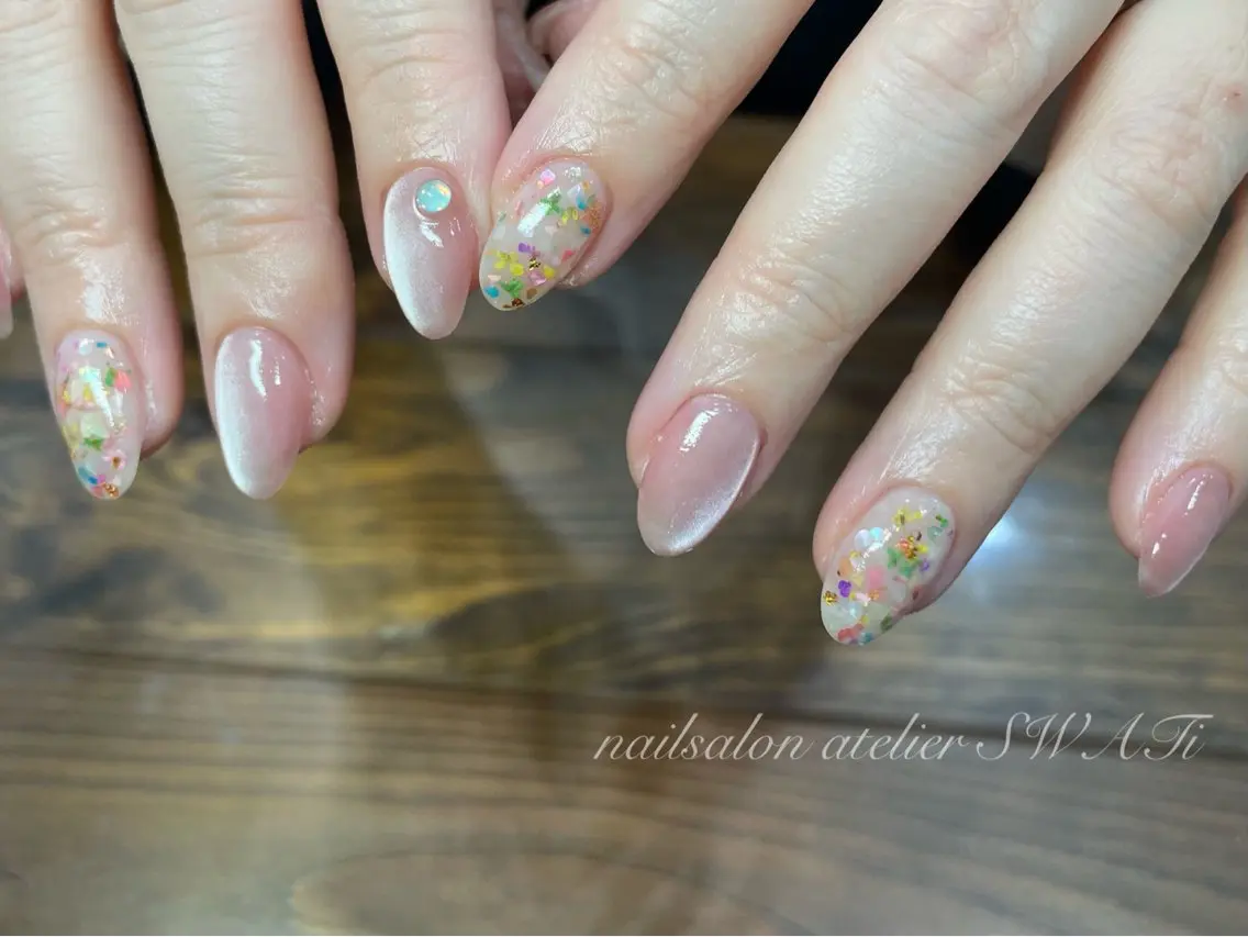 ネイル アートネイル ハンドネイル nailsalon SWATiのネイルデザイン