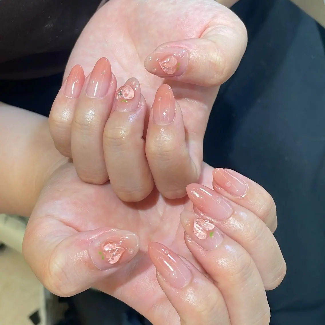 ネイル ハンドネイル SunNail池袋 🍧エミリーのネイルデザイン