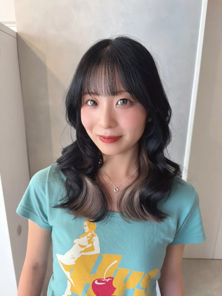 カラー ヘアカラー トリートメント 透明感カラー✨艶髪 制作🌱山根あゆみのヘアスタイル